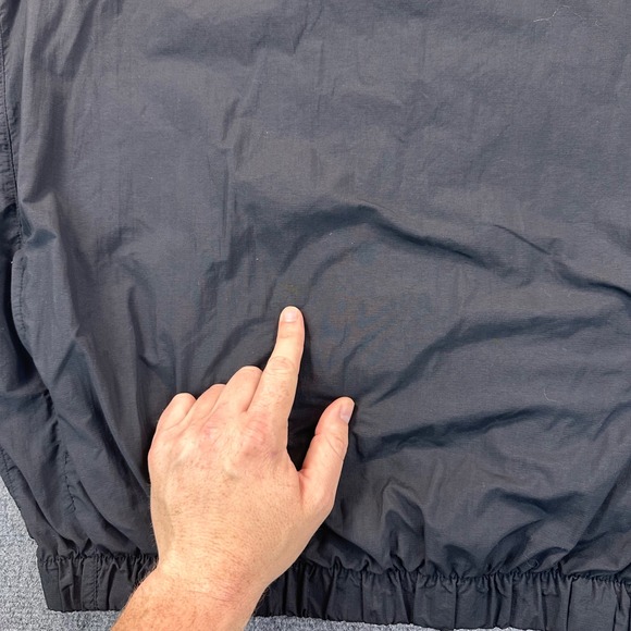 FootJoy 1/4 Snap Pullover Golf Vest Windbreaker Jacket Men's L Black Lightweight - Picture 11 of 12